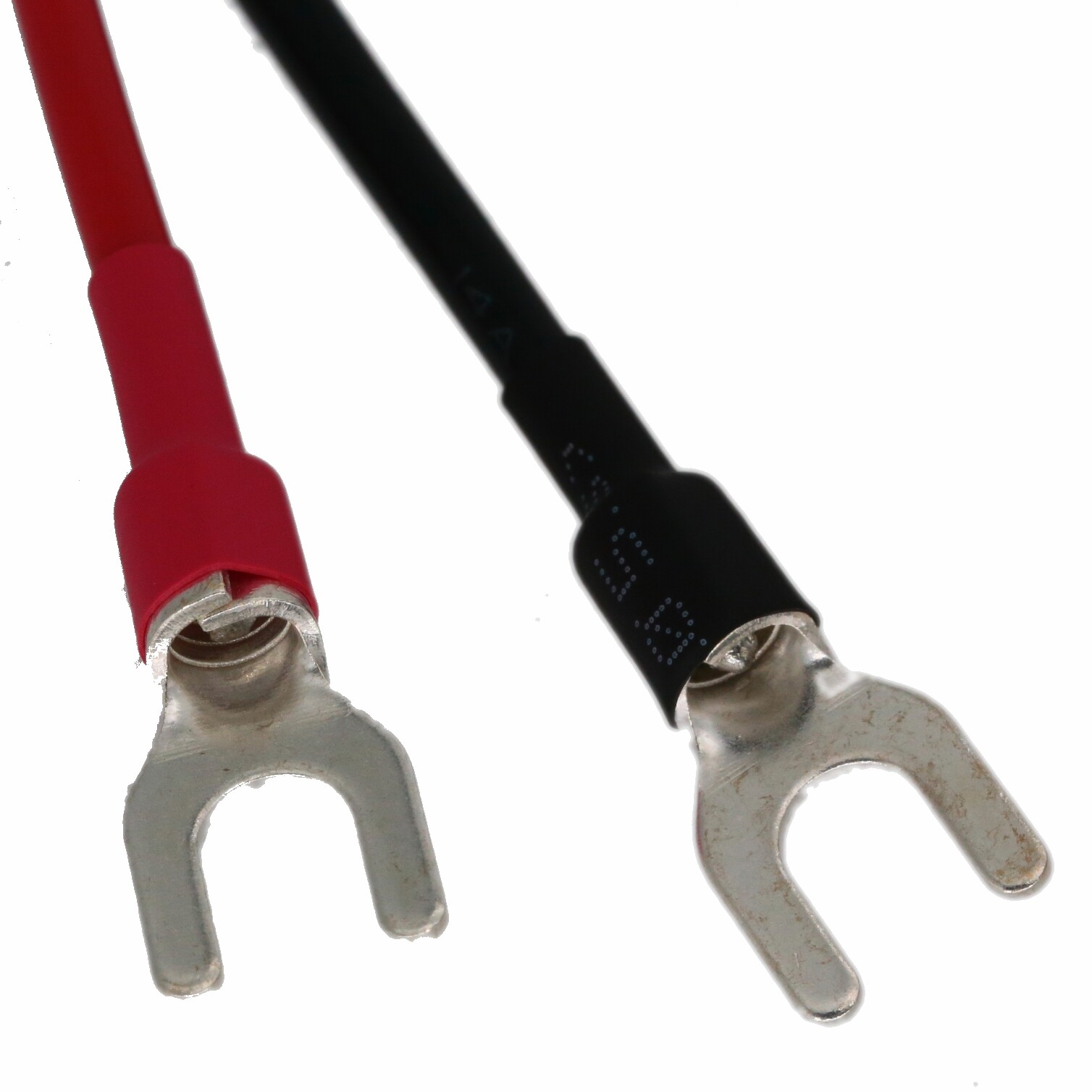 T-plug Deans Male to U Spade Fork open Terminal battery charging 12awg 1FT Cable