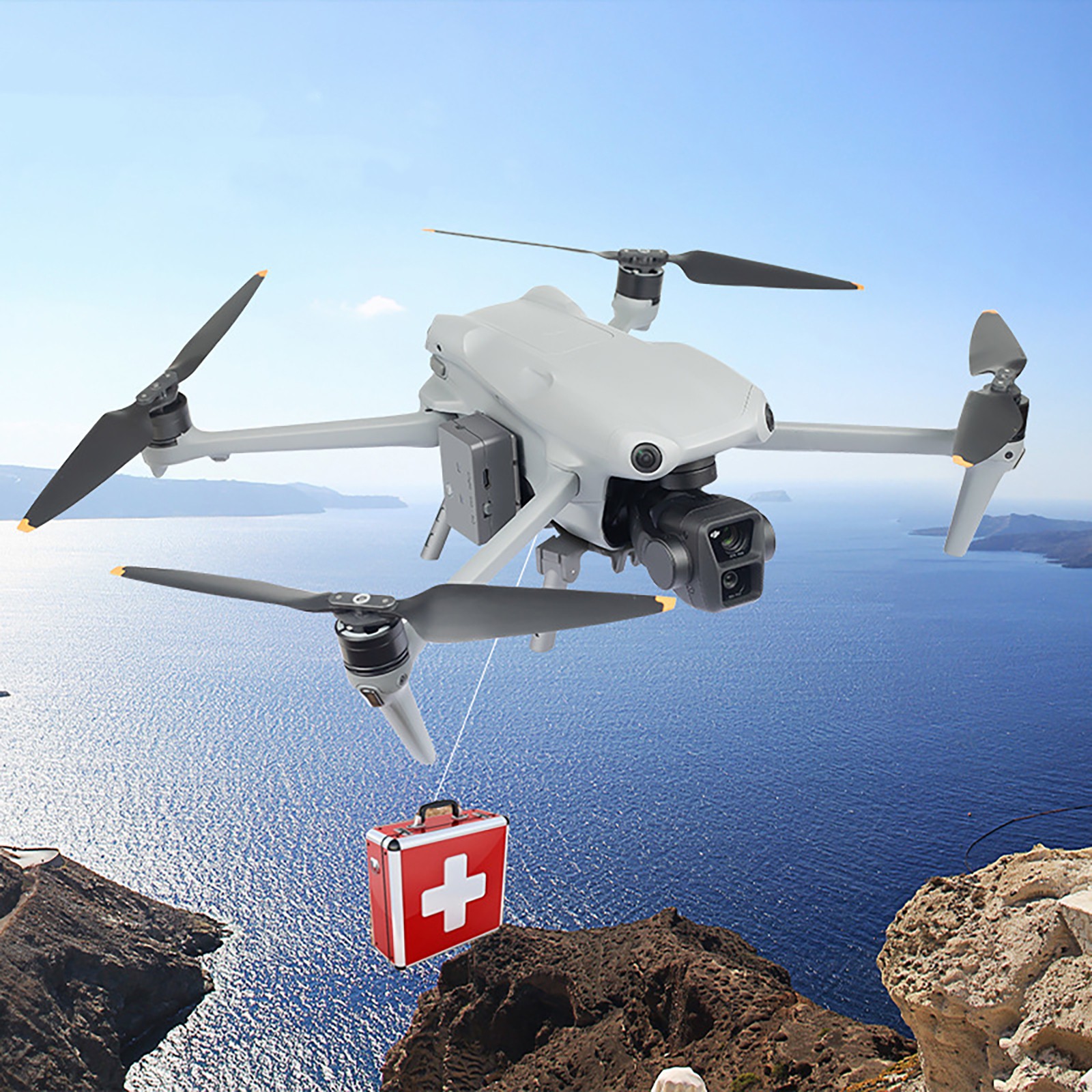 Wedding Air-Dropping System Thrower & Landing Gear Extension For DJI Air 3