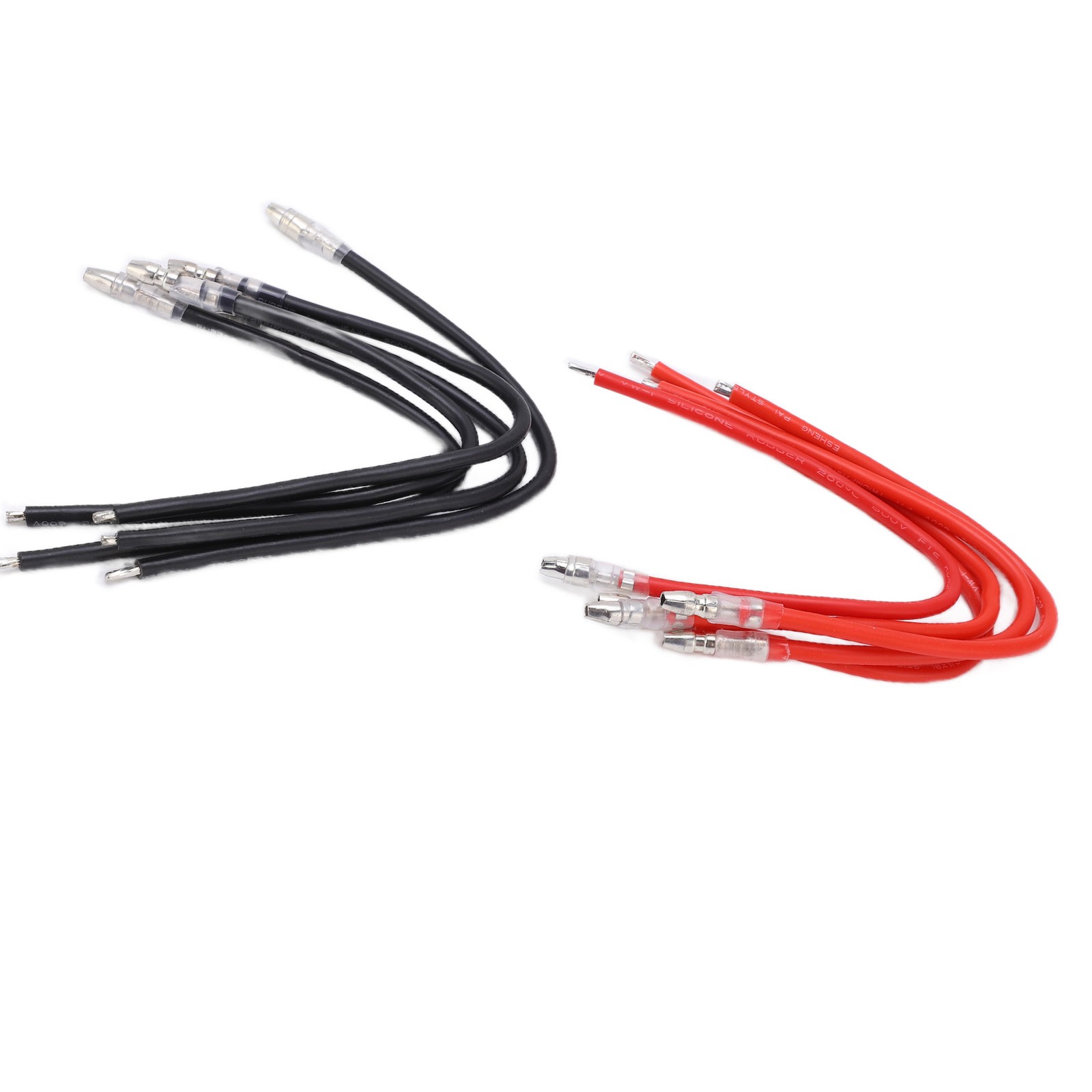 10pcs Bullets Connector Extension Cable 16AWG Silicone Wire for TRX4 D90