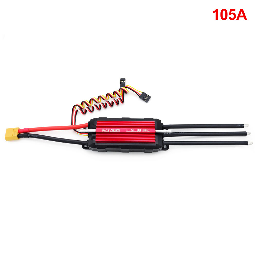 ROCKET-RC POWERFUL 32-Bit Brushless ESC 70A/90A/105A/130A Waterproof for RC Boat