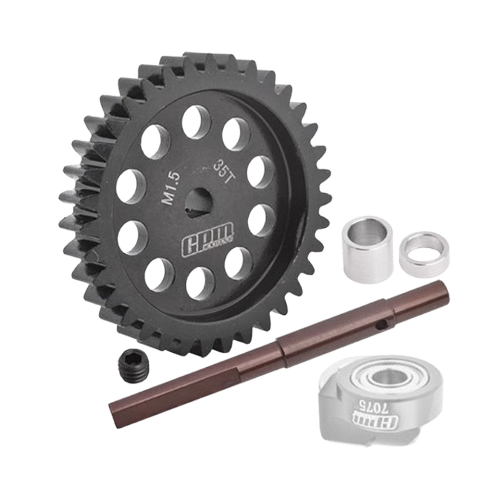 Chrome Spur Gear 33T/35T/20T for Xmaxx 6S/8S XRT M1.5 RC CAR XRT035TS blackTV