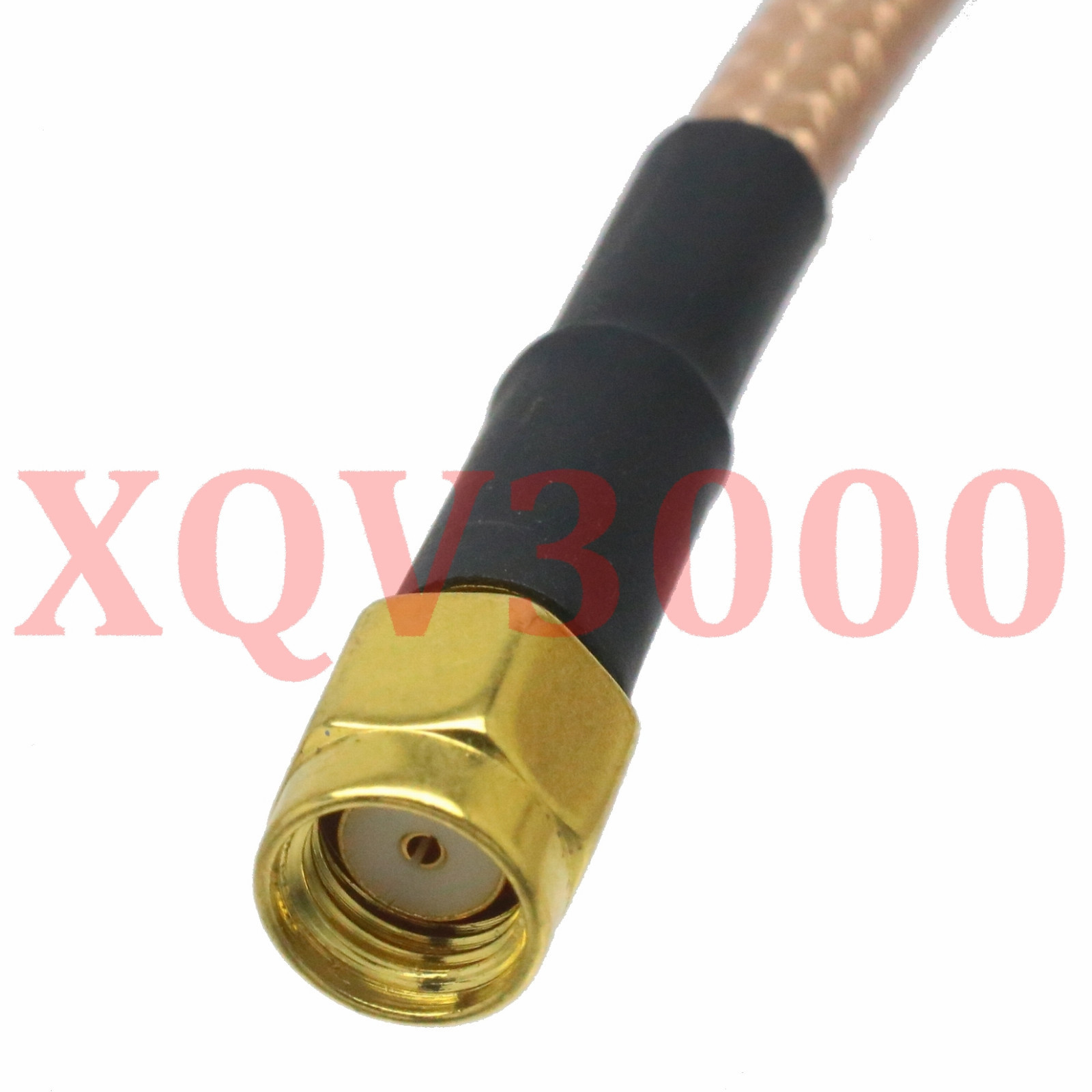 RG142 8inch RF pigtail PL259 UHF male plug pin to RP*SMA male straight Cable