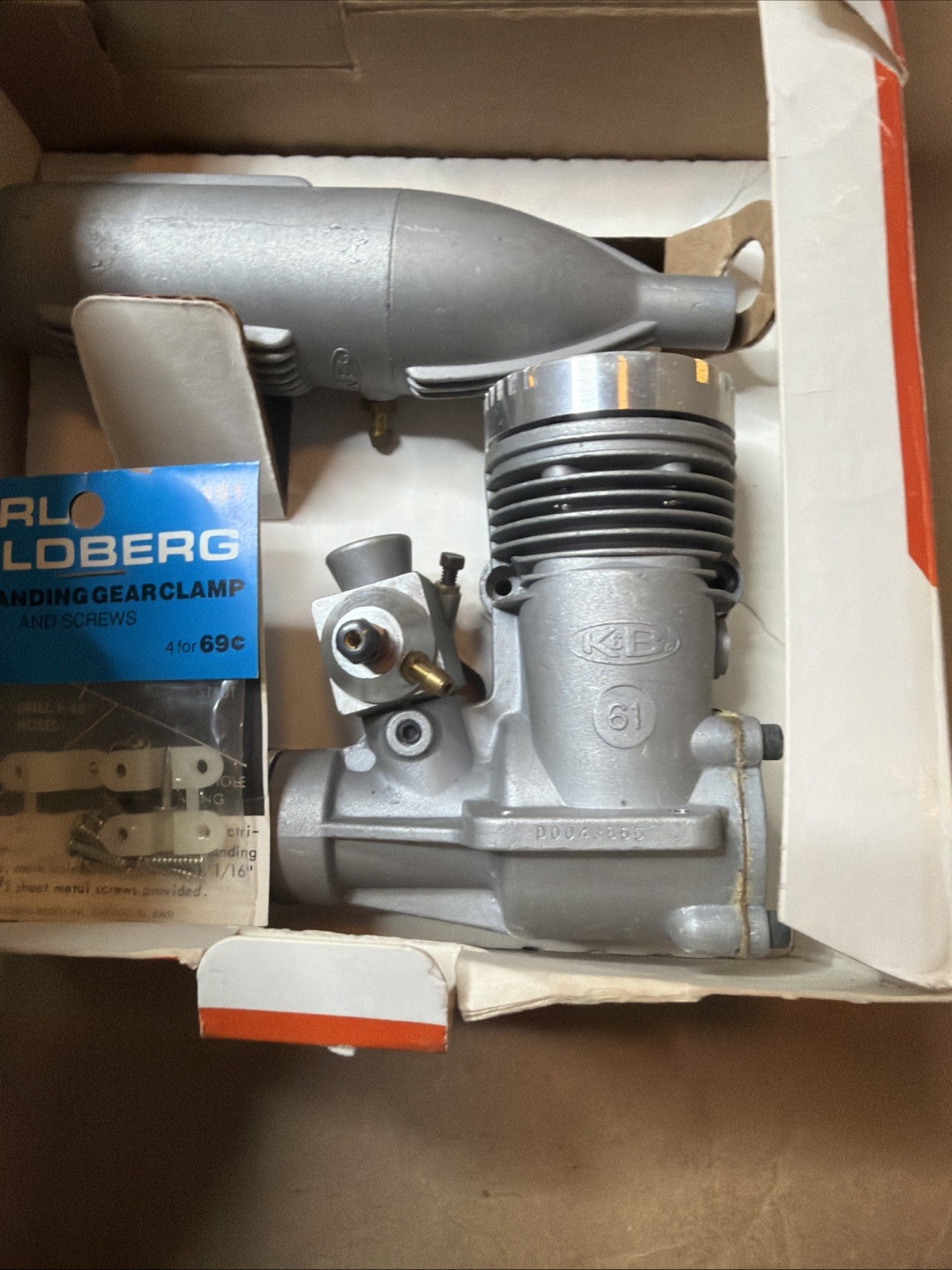 K&B Engine – K&B .61 RC MOTOR – NJ23 No 6550 – New