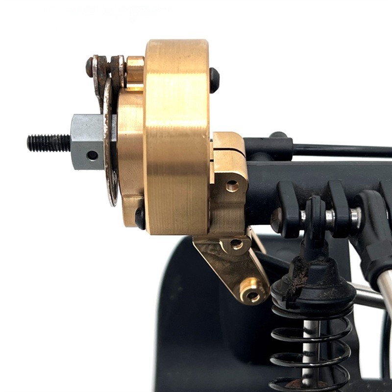 Metal Upgrade parts full armor set Brass Front C-Hubs For YK 1/10 YK4106 YK4107