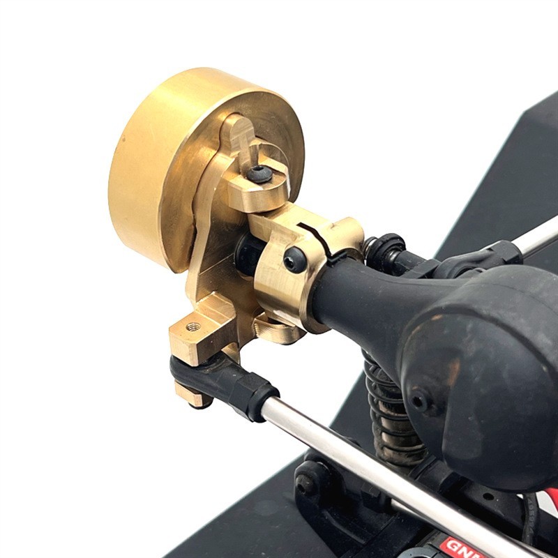 Metal Upgrade parts full armor set Brass Front C-Hubs For YK 1/10 YK4106 YK4107