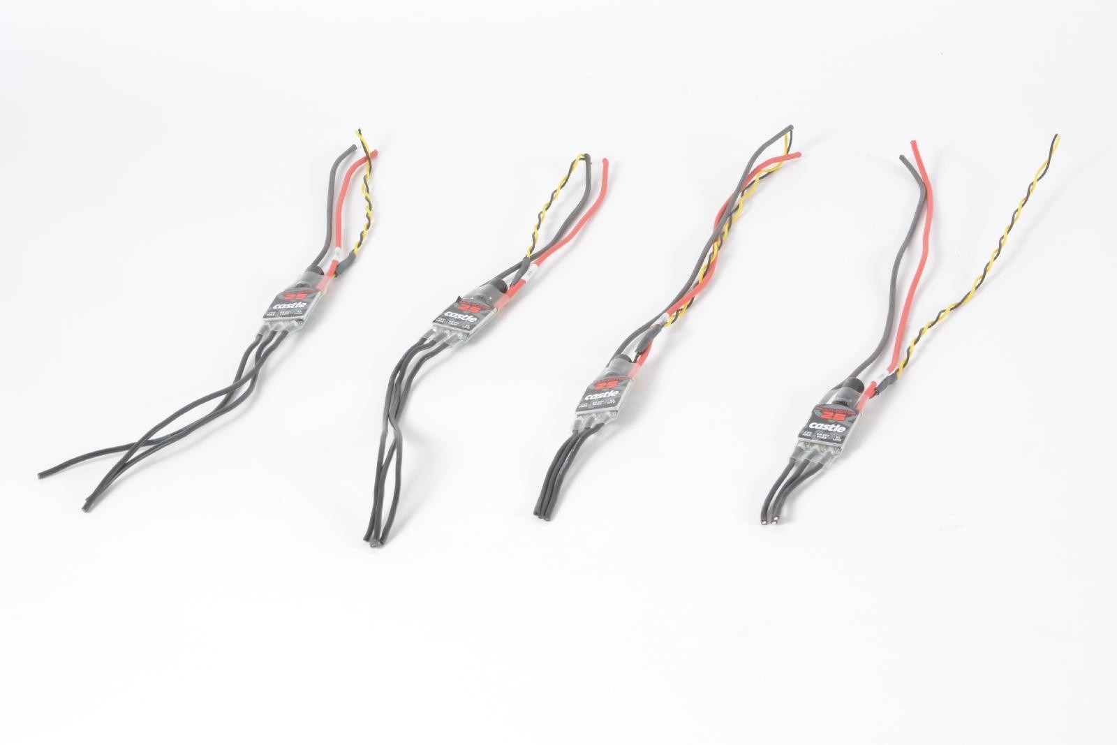 Castle Creations Multi-Rotor ESC 25 with Onboard BEC (LOT OF 4)