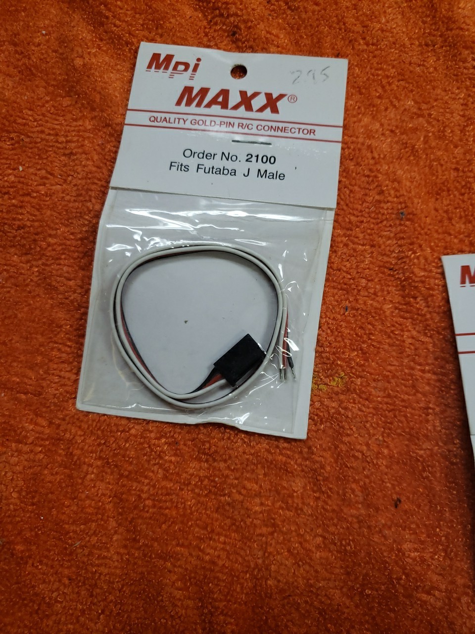 Maxx products – MPI Servo Wire – Fits Futaba J Male – Part 2100 New!