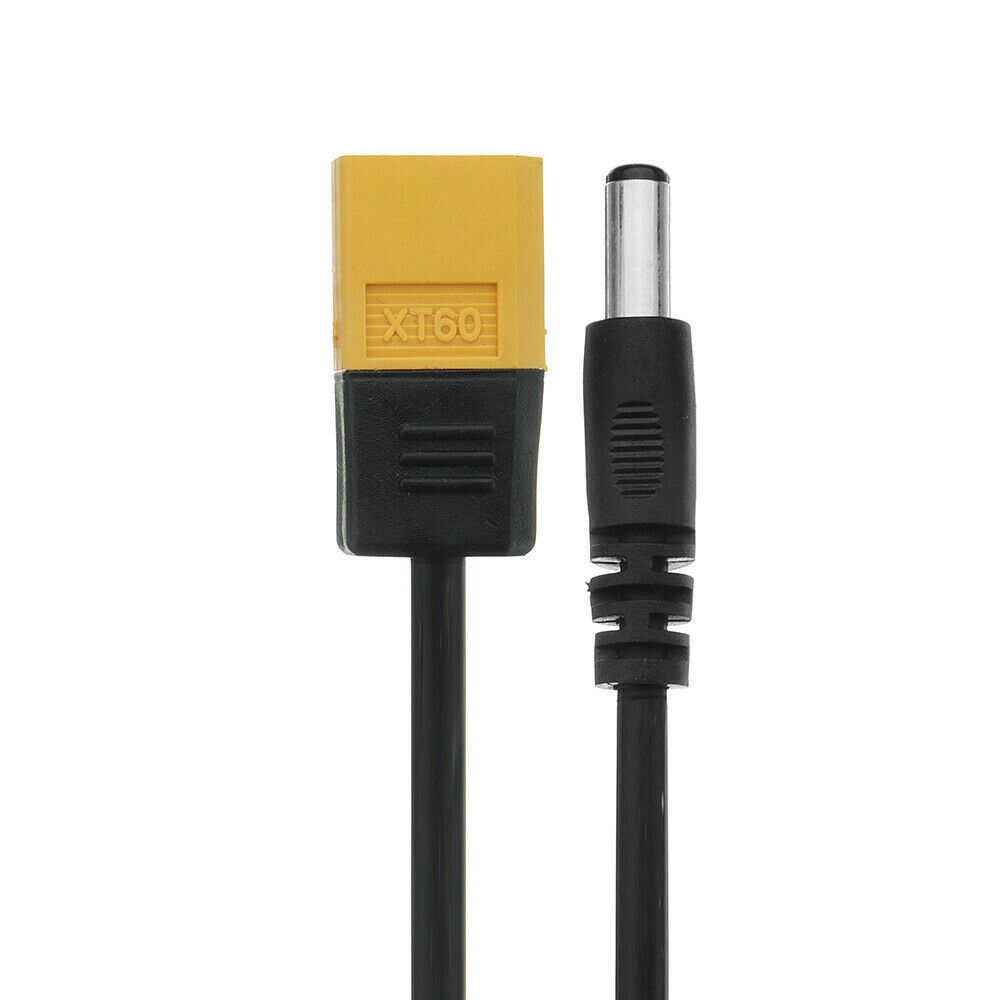 RC XT60 Male to DC5525 Male Power Cable for TS100 Electronic Soldering Iron