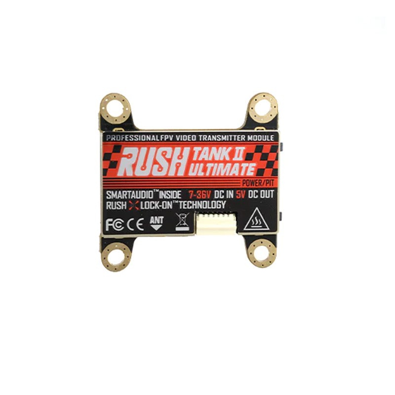 RUSHFPV RUSH Tank II Ultimate VTX 5.8G 48CH RaceBand Pitmode 25mW 200mW 500mW