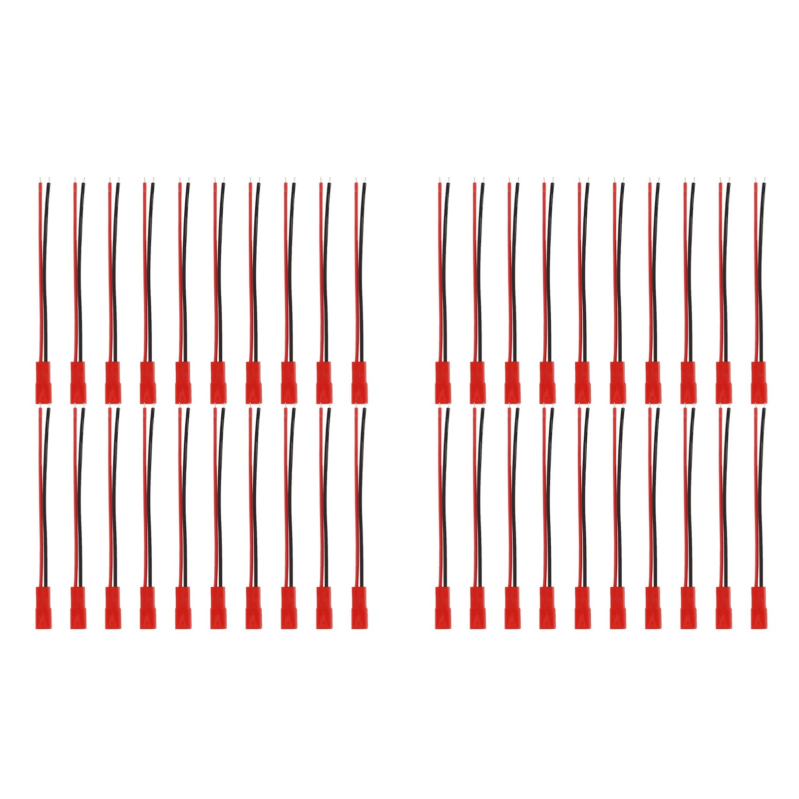 20 Pairs Jst Plug Connector Rc Lipo Battery Male/Female C2S16376