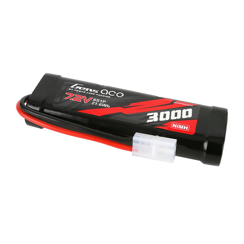 Gens Ace 3000mAh 6S1P 7.2V Ni-MH Battery W/ Tamiya Plug