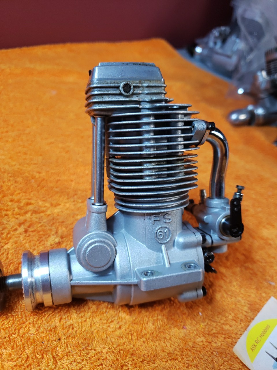 OS Engine – OS FS-61 RC four stroke RC motor – FS 61 – Clean
