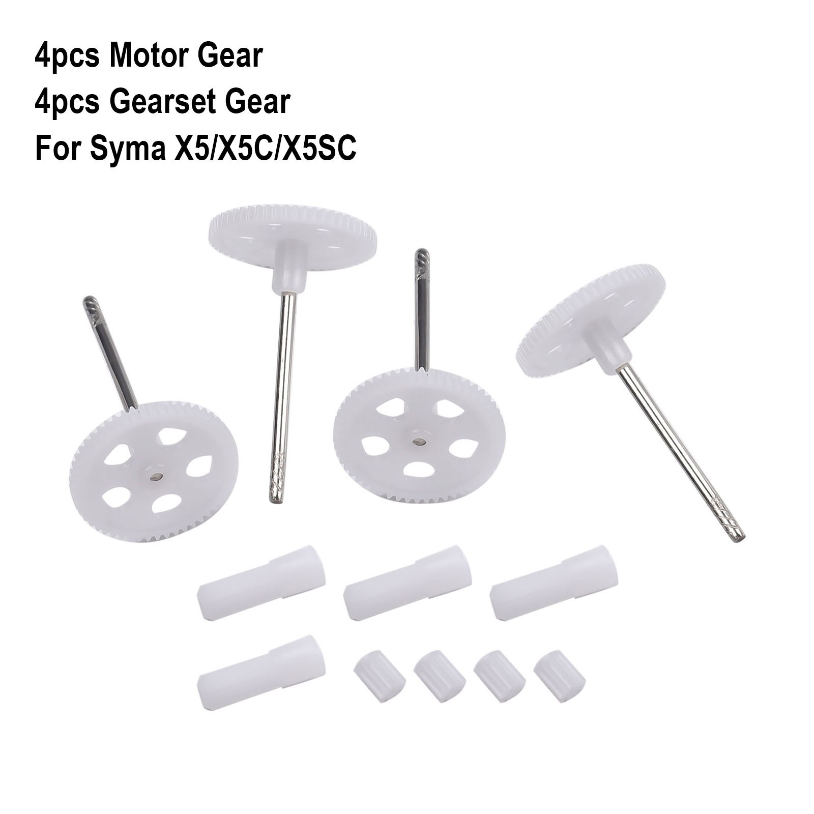 Main Motor Gear Part RC Dron Plastic Lightweight For Syma/X5C/X5SC Kit