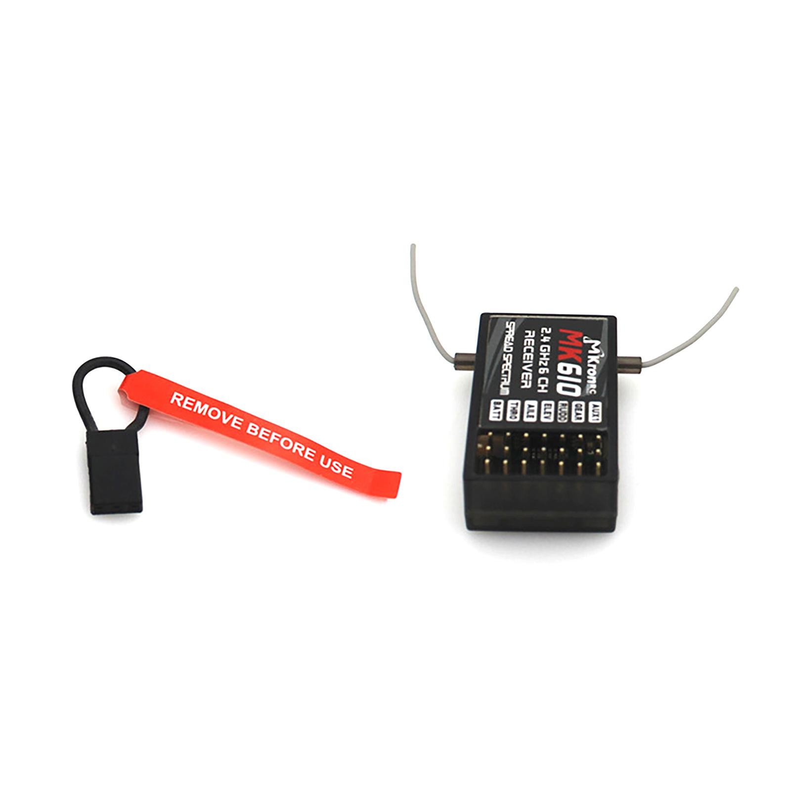 6 Channels 2.4GHz DSM2 400M MK610 Receiver For JR Spektrum Dx5e Dx6i Dx7
