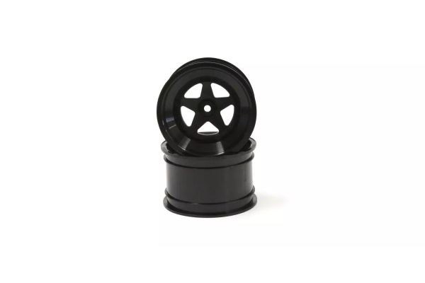 2.2″ Rear Wheel (2p/Black/Turbo Scorpion) SCH006BKB