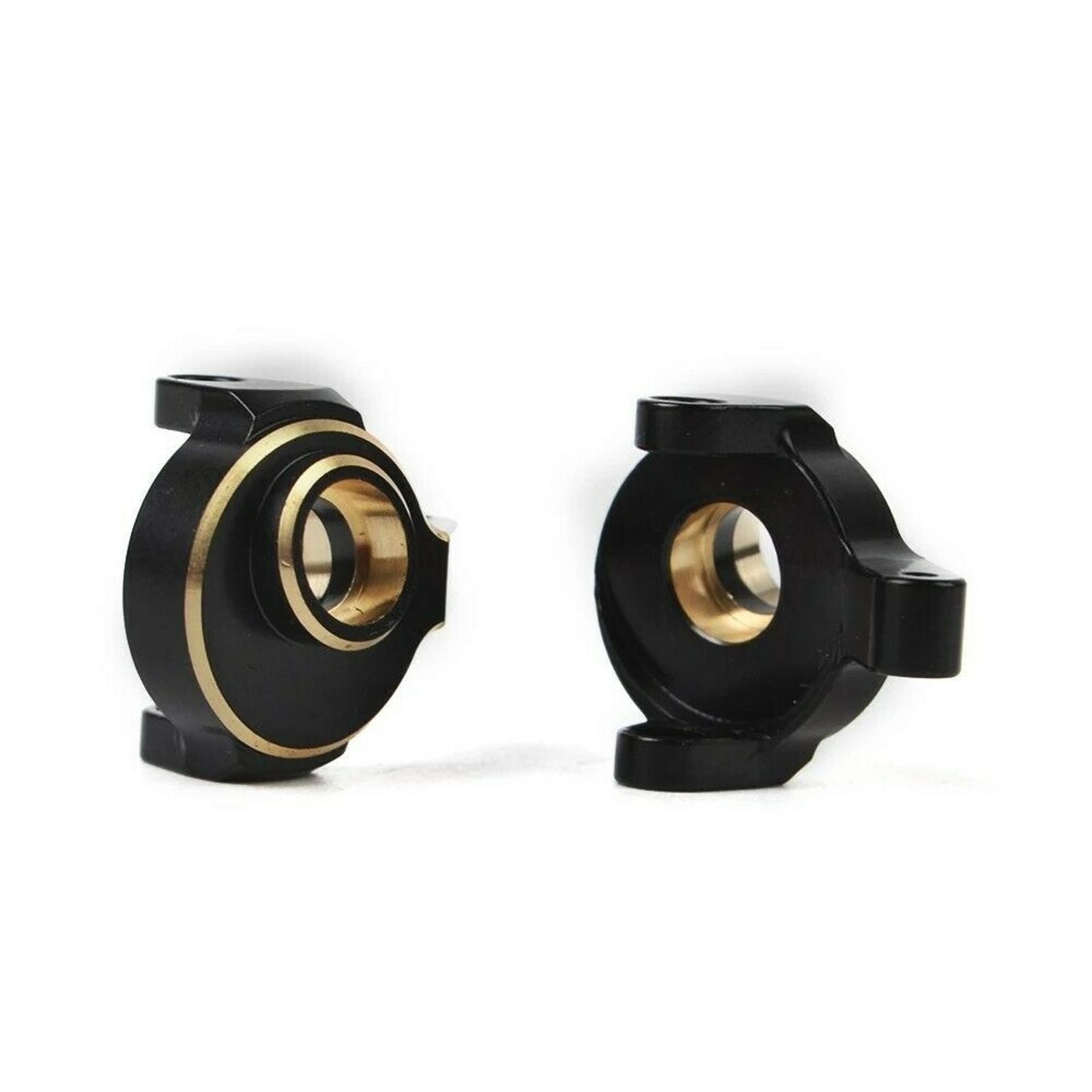 2* Heavy Brass Front Steering Knuckle Replace For Axial SCX24 90081 1:24 RC Car