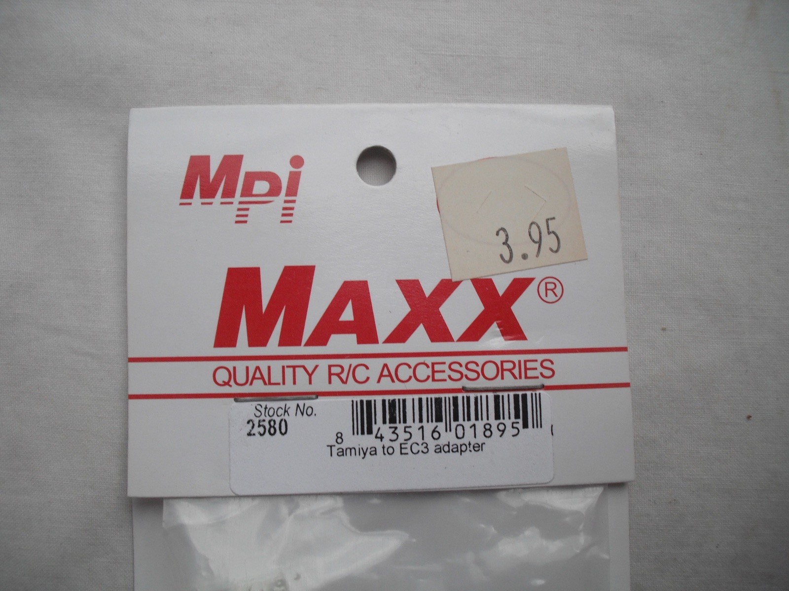 Maxx Products Mpi 2580, Tamiya to EC3 Adapter, Cable Wire, RC R/C Plane Airplane