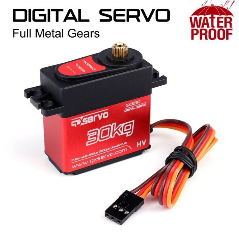 QY3230 30KG 25T Coreless Waterproof Metal Gear Digital Servo For RC Models NEW