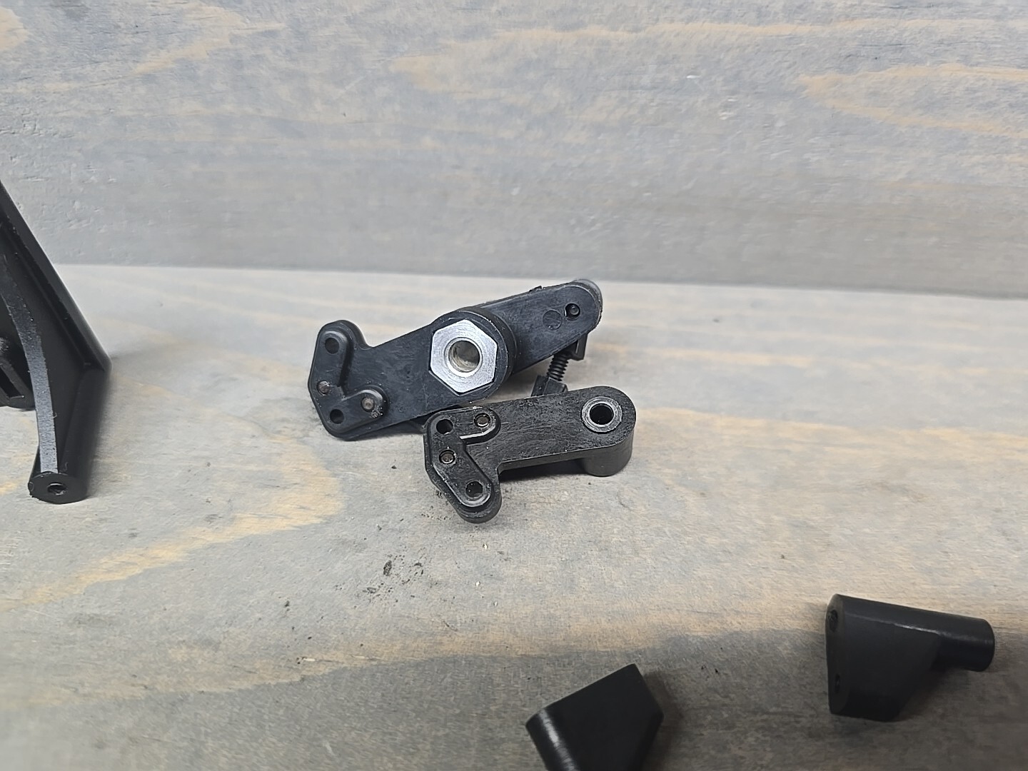 Vintage Xtm Xcelerator Steering Bell Crank And Servo Saver