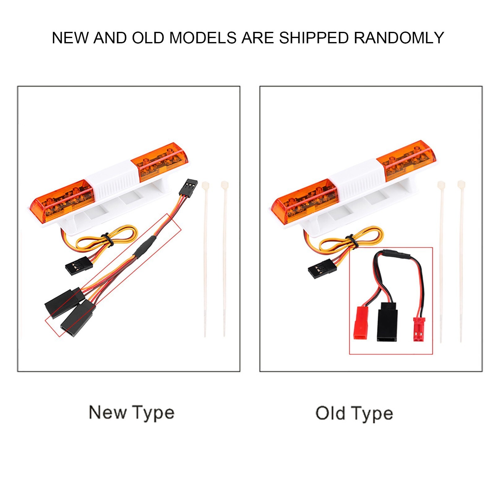 Remote Control Car LED Flashing Lights for RC Model Car Vehicle RC Part