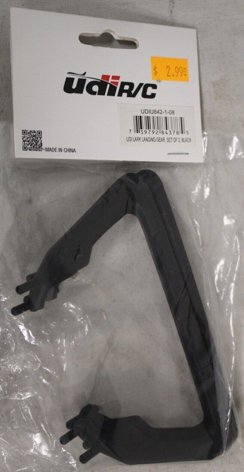 UDIR/C #UDIU842–1-08 landing gear set of 2 black RC Drone Parts