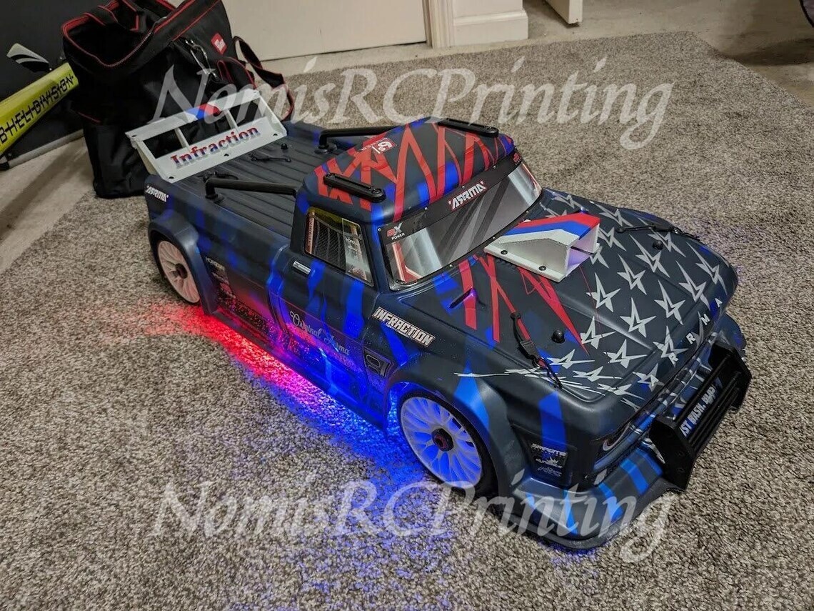 RC Car Ram Air System – Arrma Infraction “Unpainted”