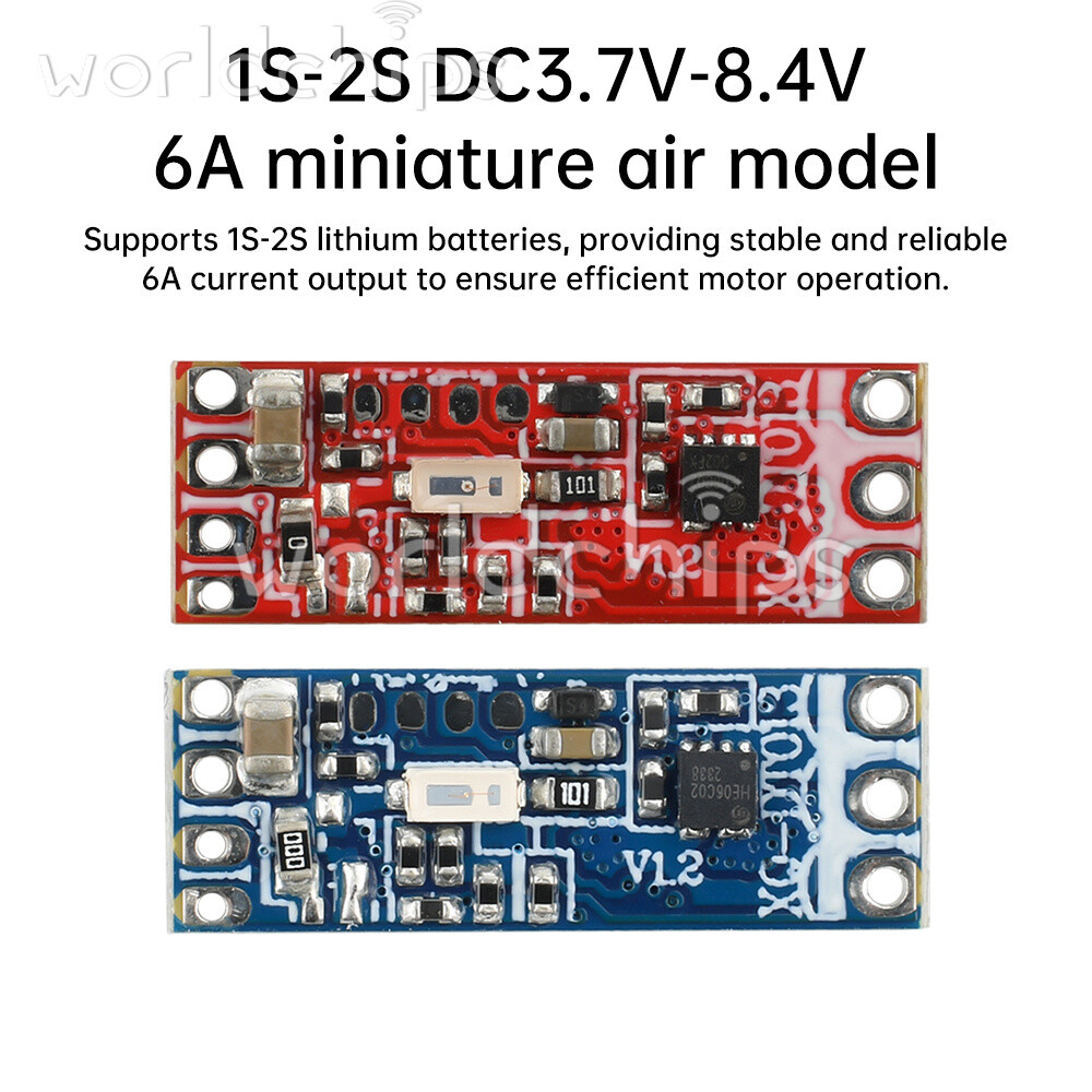 1S-2S 6A Micro Brushless ESC Motor Controller Board for 1104 1106 1306 1407 1503