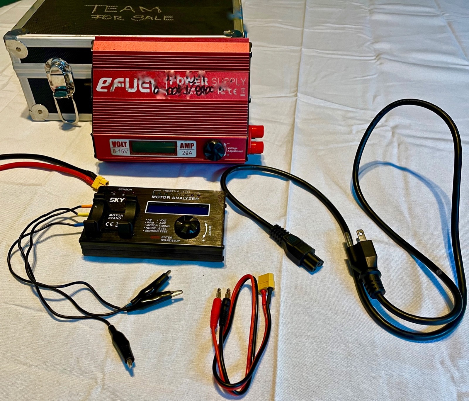 SKYRC BMA-01 BRUSHLESS MOTOR ANALYZER WITH EFUEL POWER SUPPLY***FREE SHIPPING***