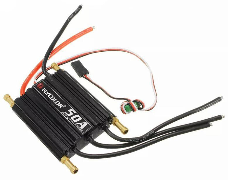 Brushless Motor ESC 50A 70A 90A 120A 150A Speed Controller fr RC Boat MONO Yacht