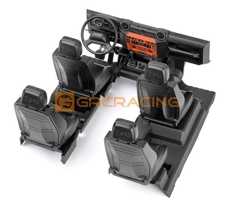 TRX-4 Defender Guard interior TRX4 simulation center console seat steering