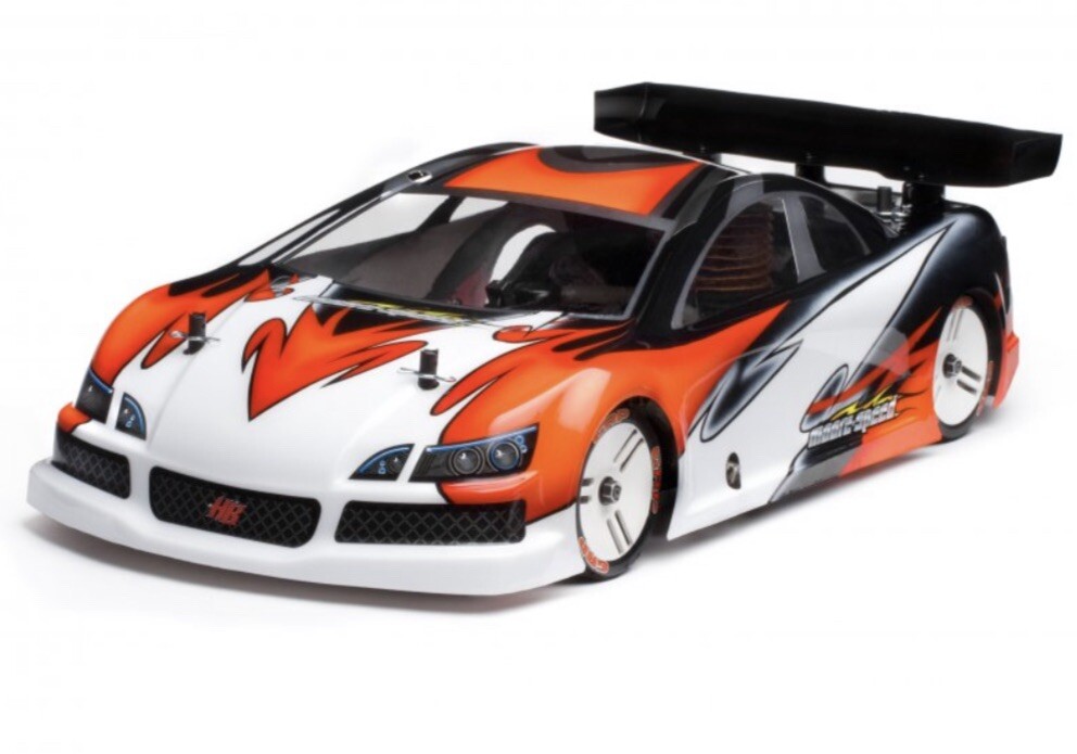 HB Racing Touring Body MOORE-SPEED Type C Car 66821LW RC 200mm CLEAR