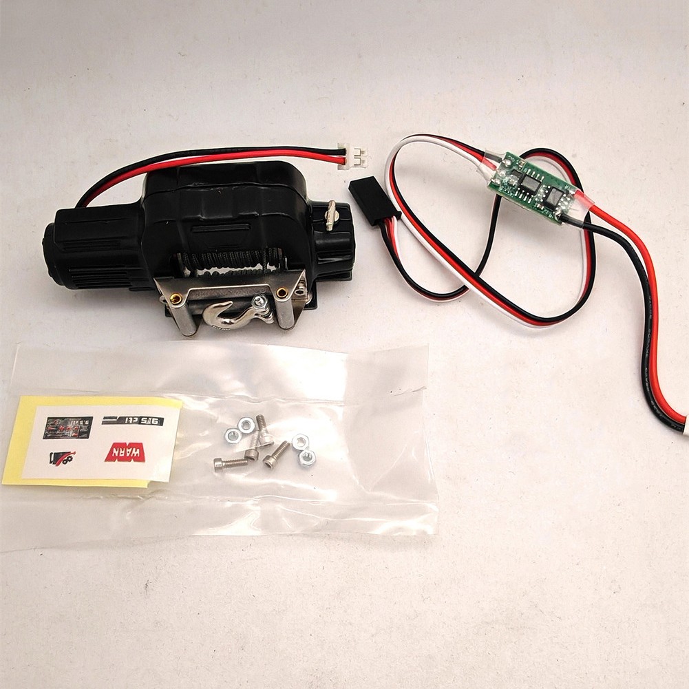 Metal Winch+Control line For 1/12 MJX Compatible 4/5/6 Channels Remote Controls