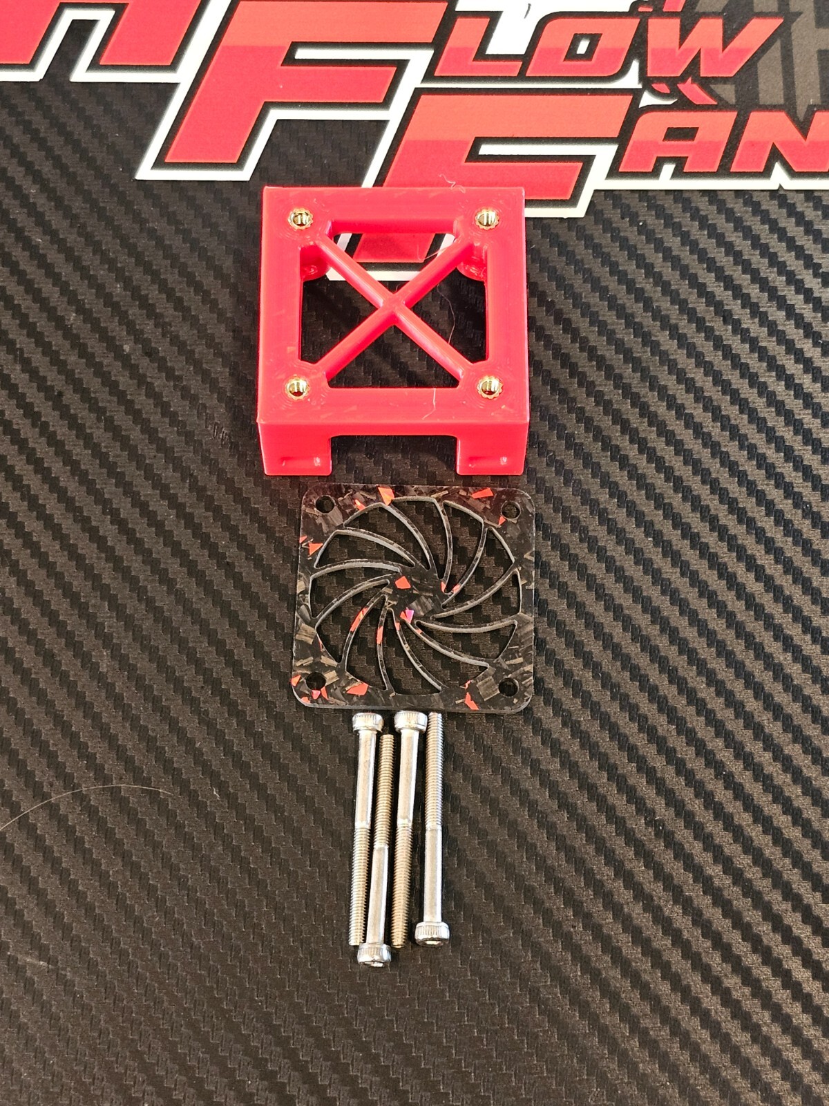 40mm COOLING Fan Shroud Mount CASTLE 2028 HOBBYWING 1100kv 800 56MM RC MOTOR 1/5