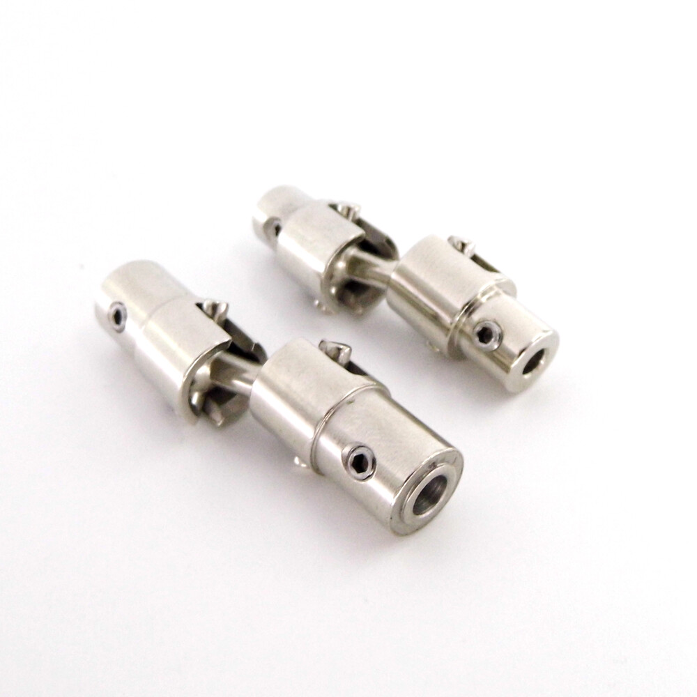 Universal Joint Coupling Cardan 4 to 4mm / 3 to 3.17mm fr RC Boat Flytec Feilun