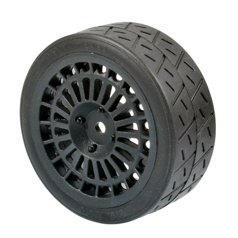 1/10 Onroad Touring Rc Car Wheels & Rubber Tires Set for Tamiya HSP HPI MST FW06