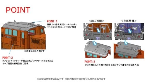 TOMIX DD51-800 type diesel locomotive (Gunma Vehicle Center) 98162 98162 UPC:454