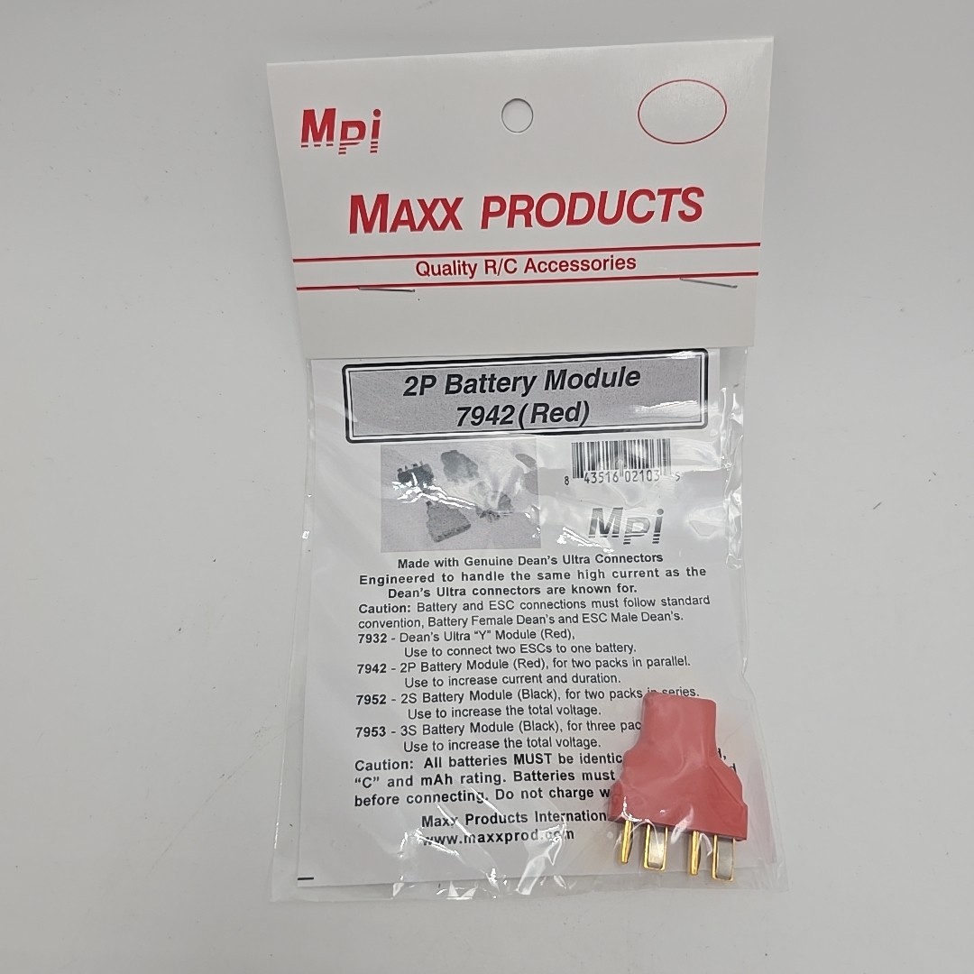 Maxx Products MPI 2P Battery Module 7942 (RED)