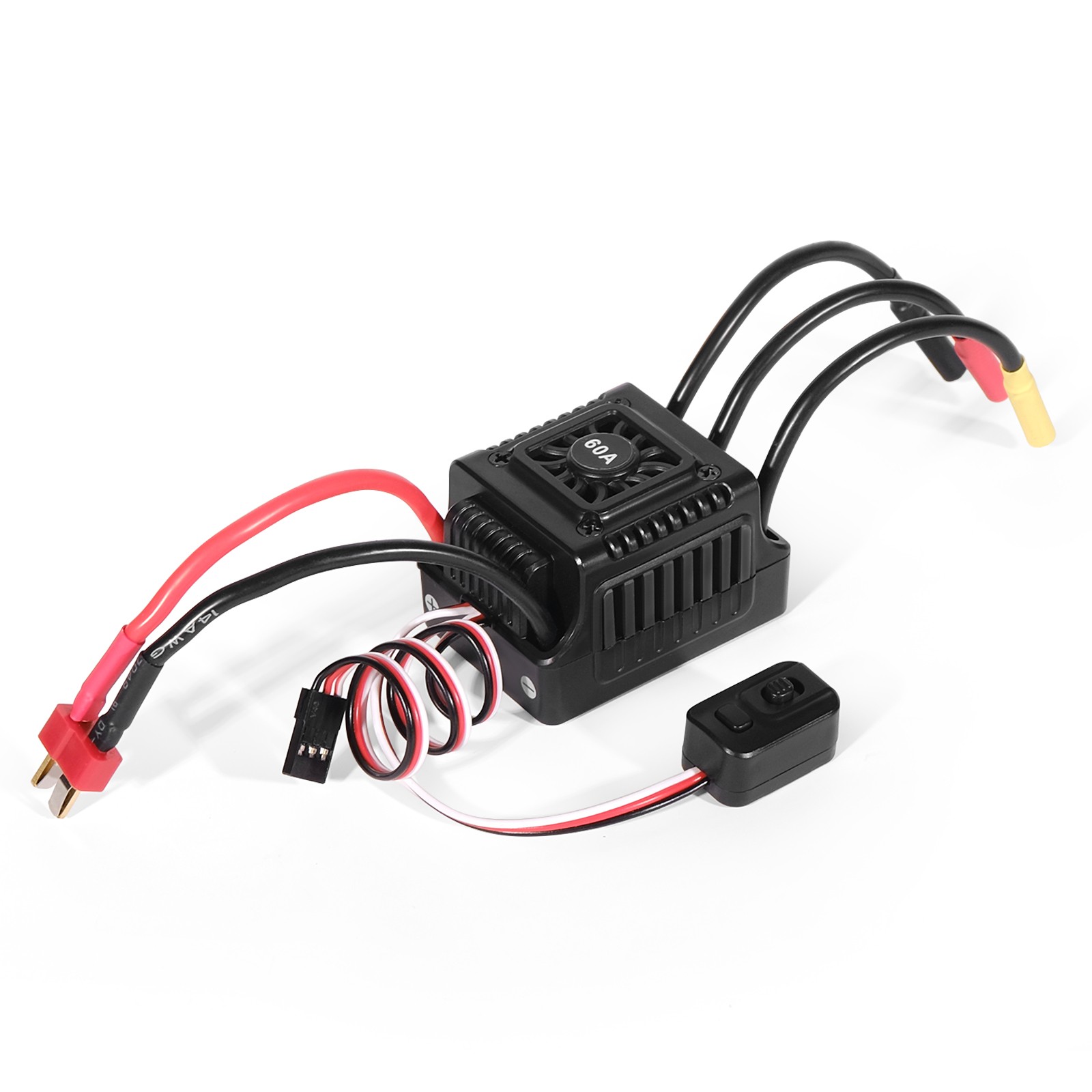 WSDT-60A Waterproof Brushless ESC Accessory For 1/10 RC Car For Beginner Players