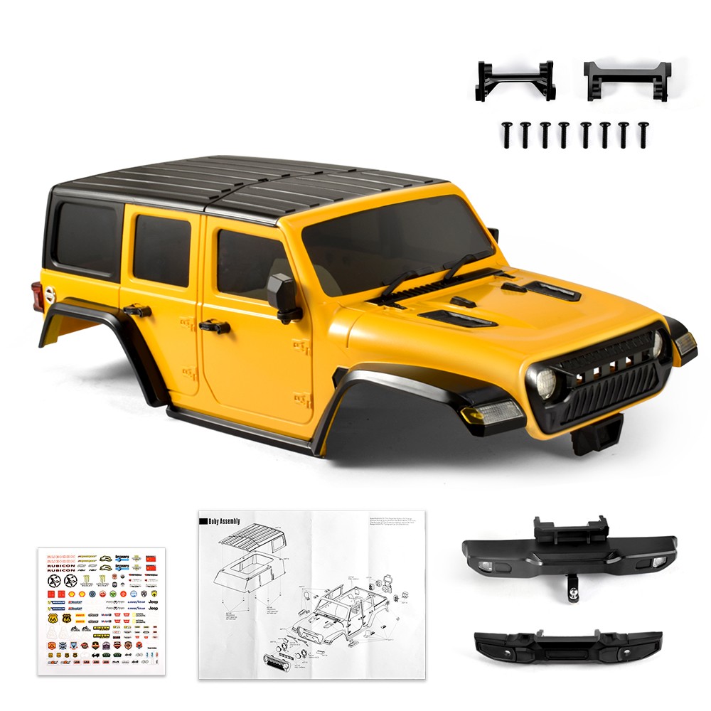 AUSTAR RC Car Shell 1:18 Car Casing Pickup Body Shell For 1/18 RC Crawler Car