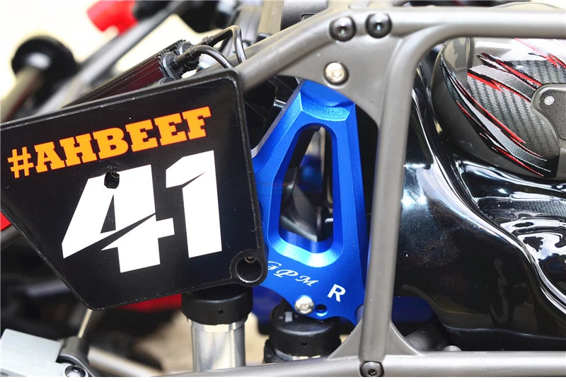 GPM Alu Rear Shock Mount Tower Bracket for Traxxas 1/7 UDR Unlimited Desert Race
