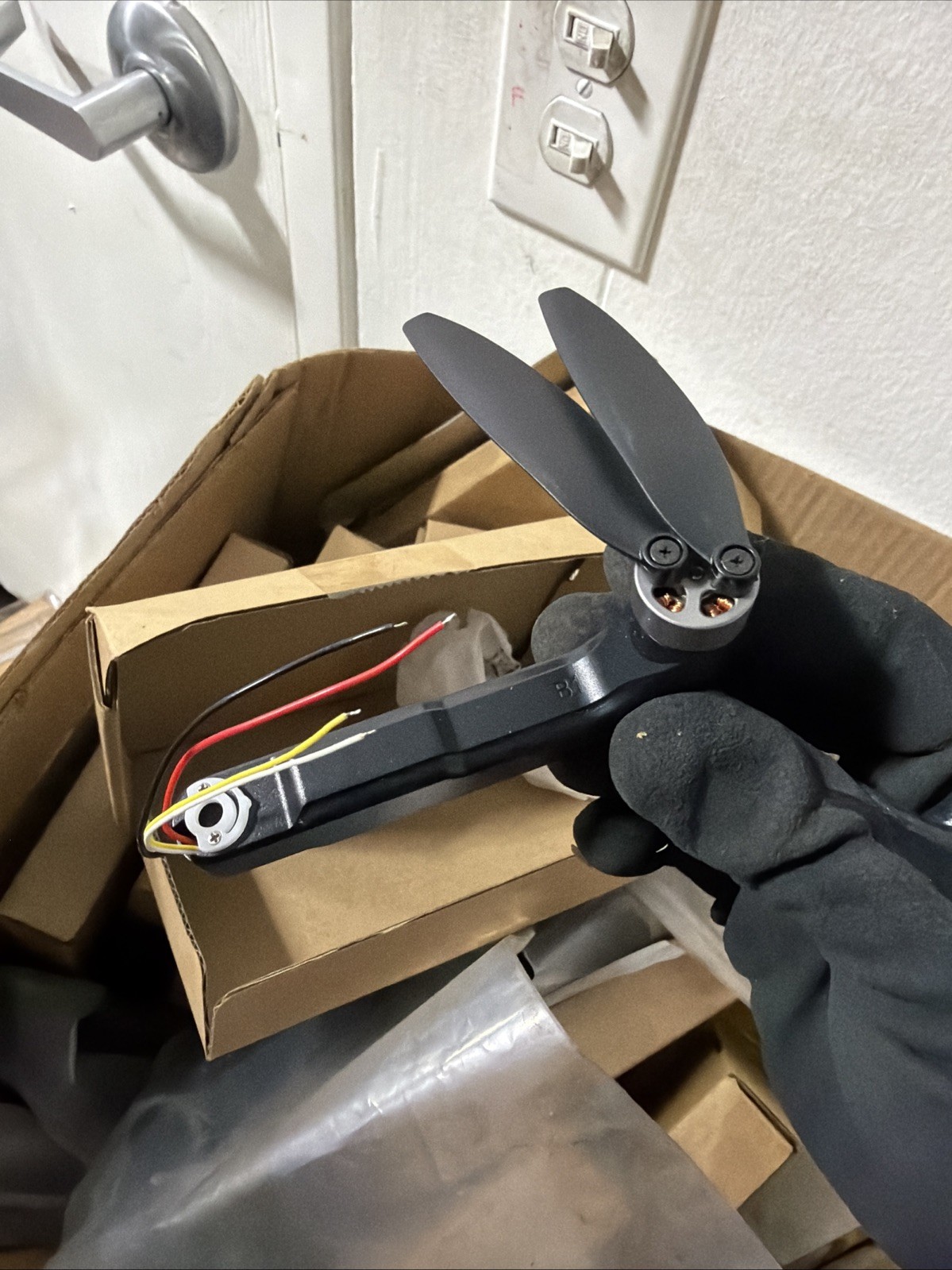 (JUWJ) Ruko U11 Pro Drone Replacement Arm with Motor Repair Spare Parts