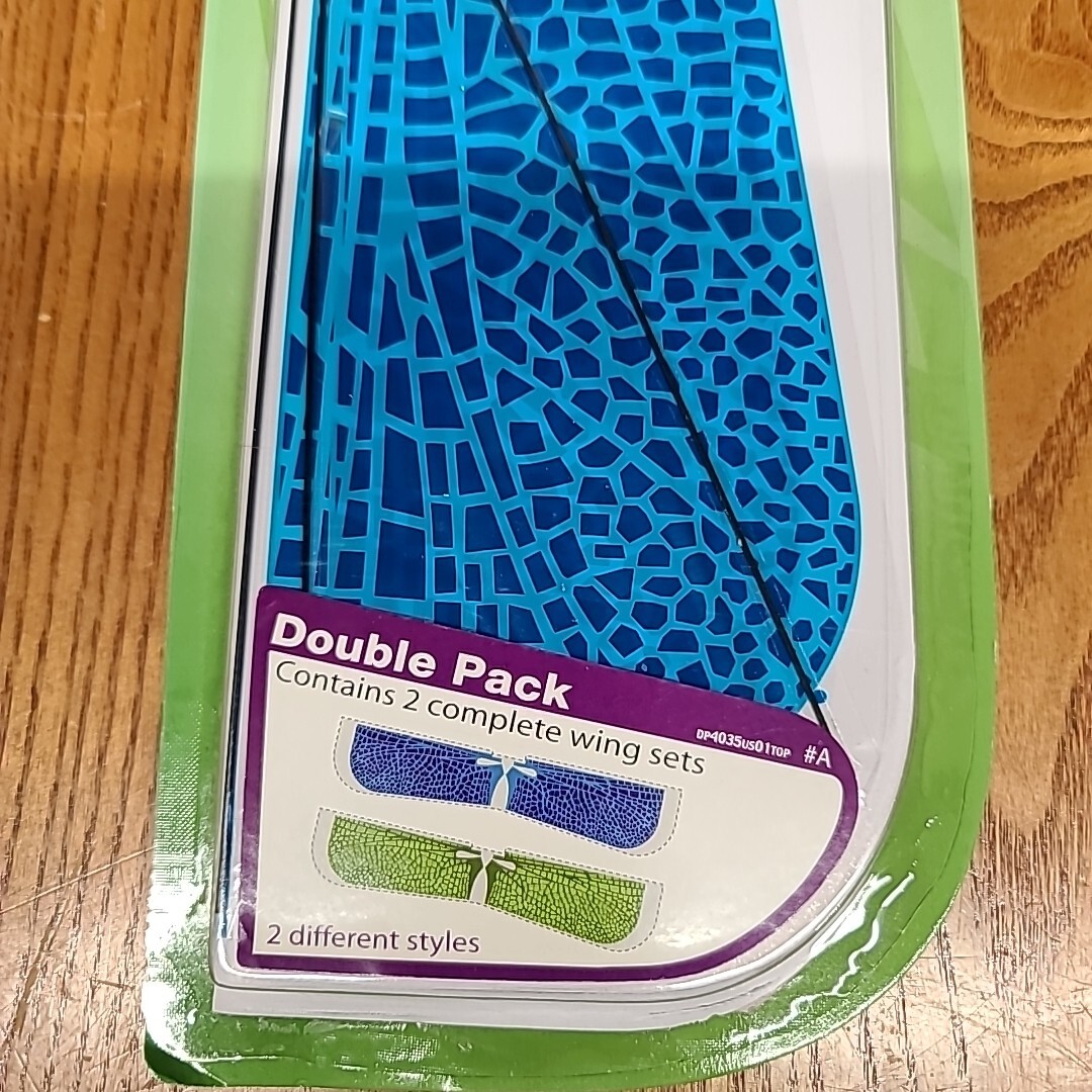 Wowwee FlyTech Dragonfly Replacement Wings 2 Pack: 1 Blue and 1 Green RC New
