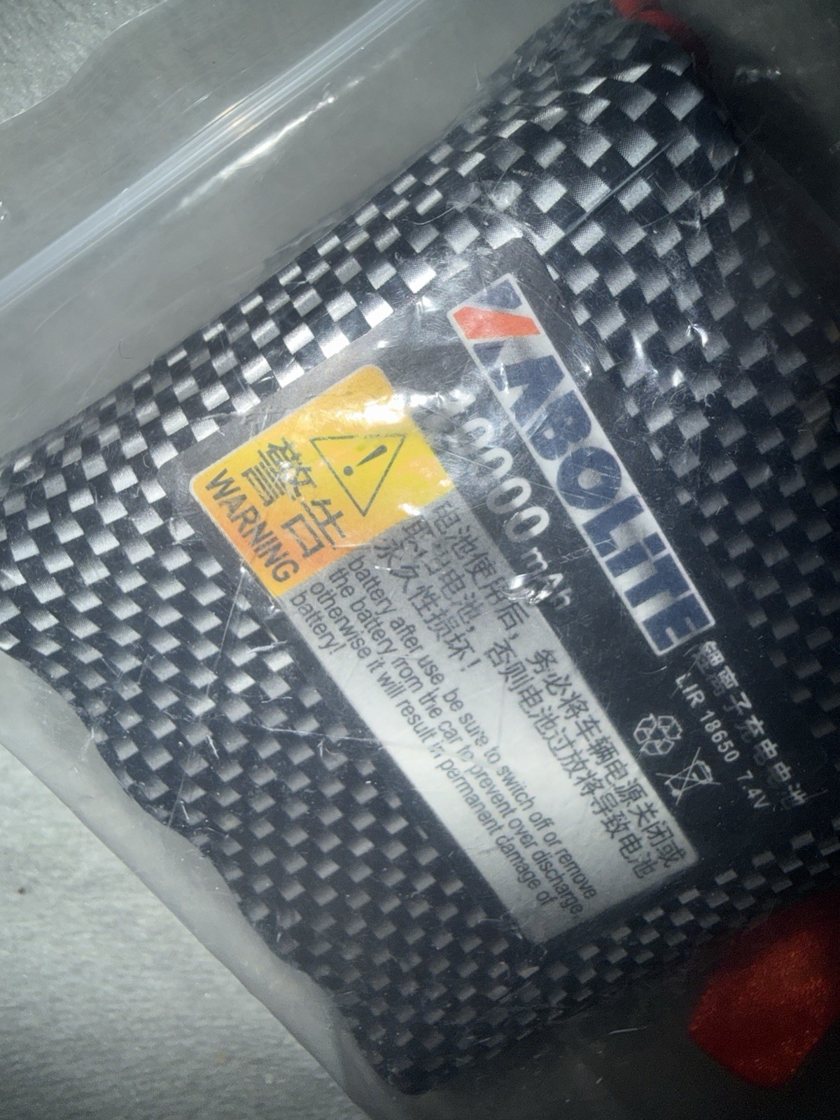 Battery for Kabolite K961 K962 RC 2S 7.4V 10000mAh