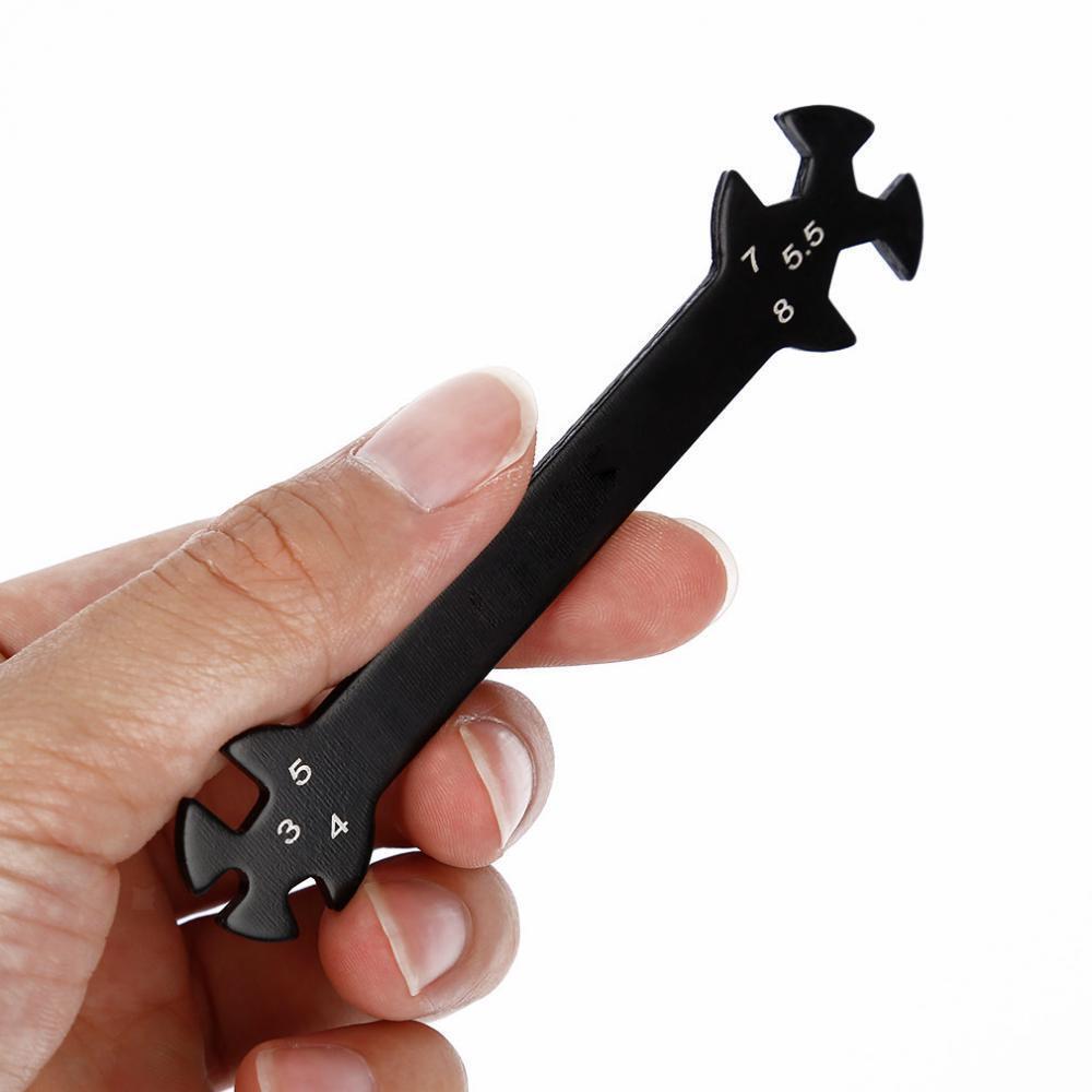 6 in 1 RC Special Tool Wrench 3/4/5/5.5/7/8MM for Hudy Turnbuckles & Nuts