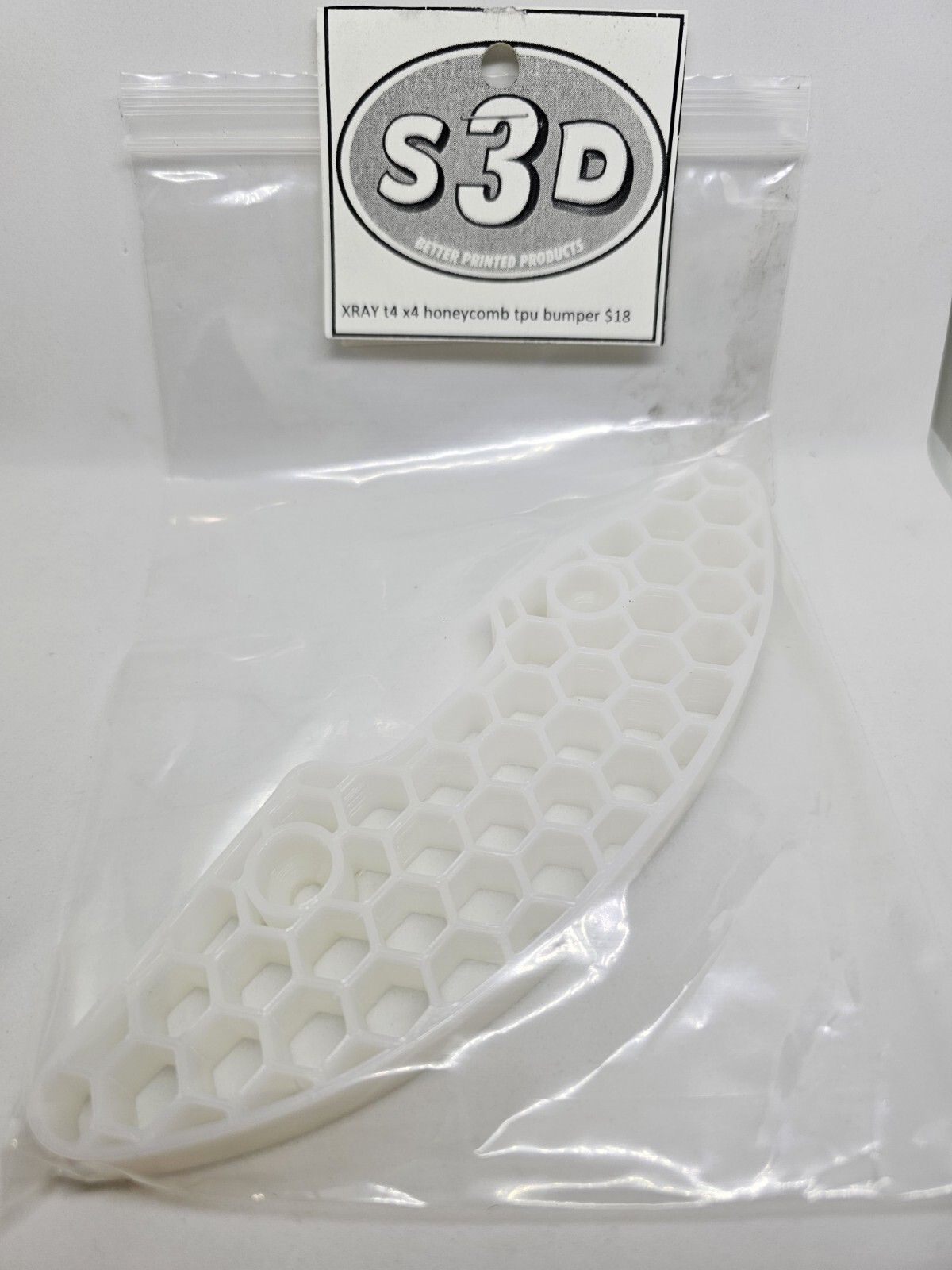 Honeycomb Bumper For Xray T4 X4 Touring Car 1:10 Scale Usgt Spec Mod Rc