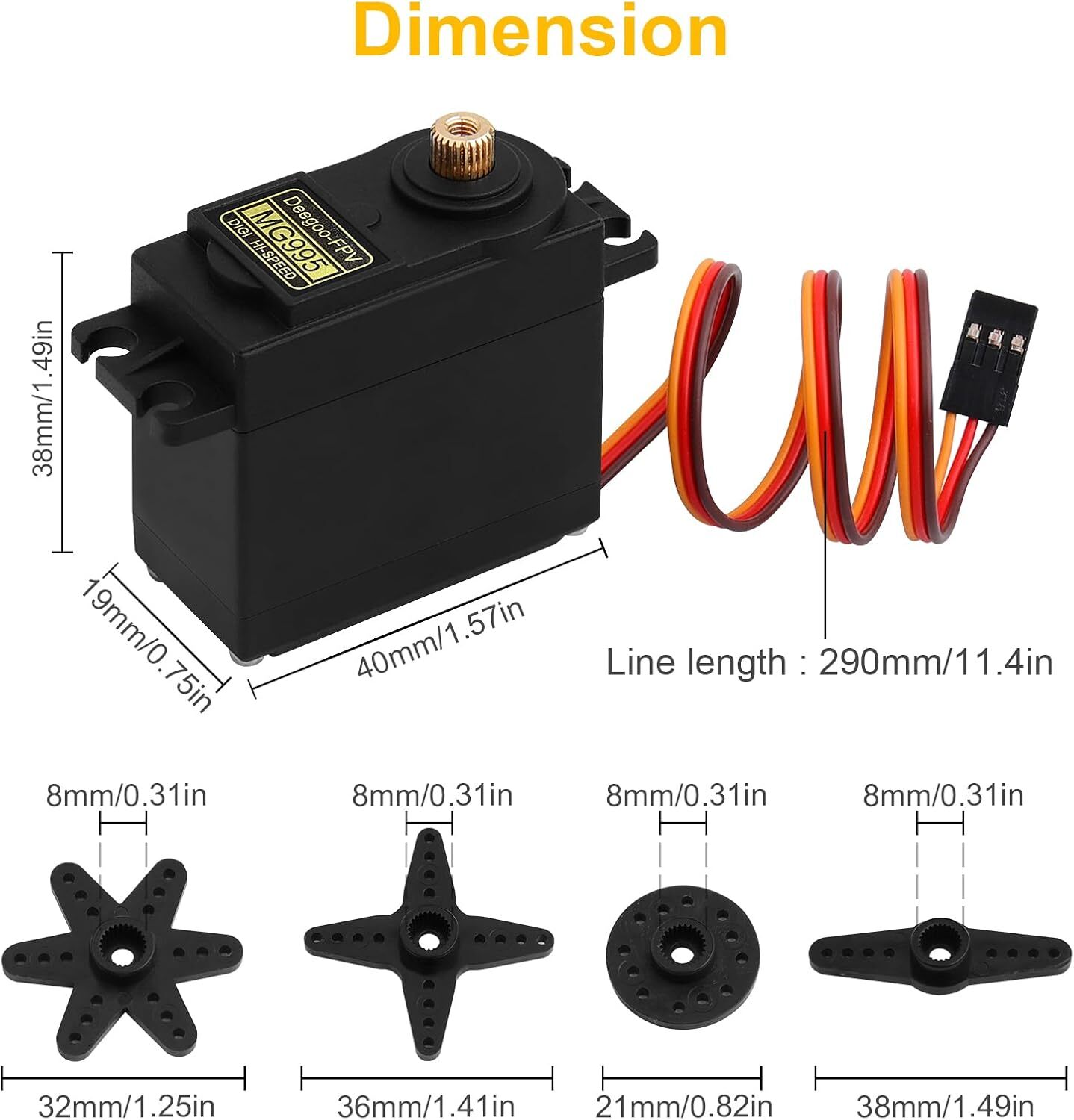 High Torque Motor Transmission Assembled with Gearbox For 1/24 SCX24 Crawler