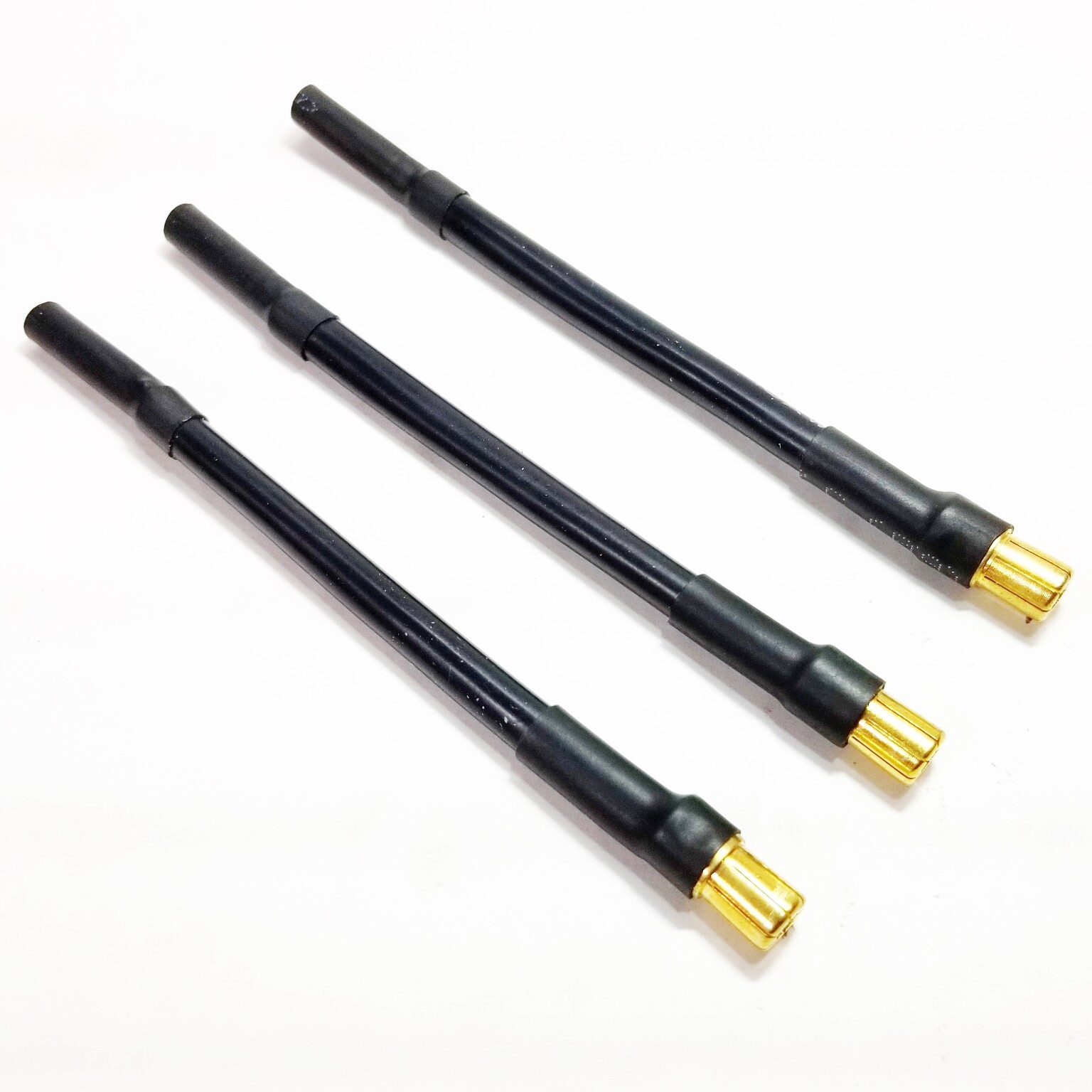 RCP Motor Wires 6mm Male to 4mm Female Brushless Motor Wire Adapters 3 or 6″