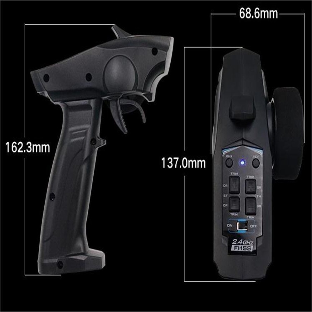 Turbo Racing 91803G-VT RC 2.4GHz 4CH Radio Transmitter Remote Controller