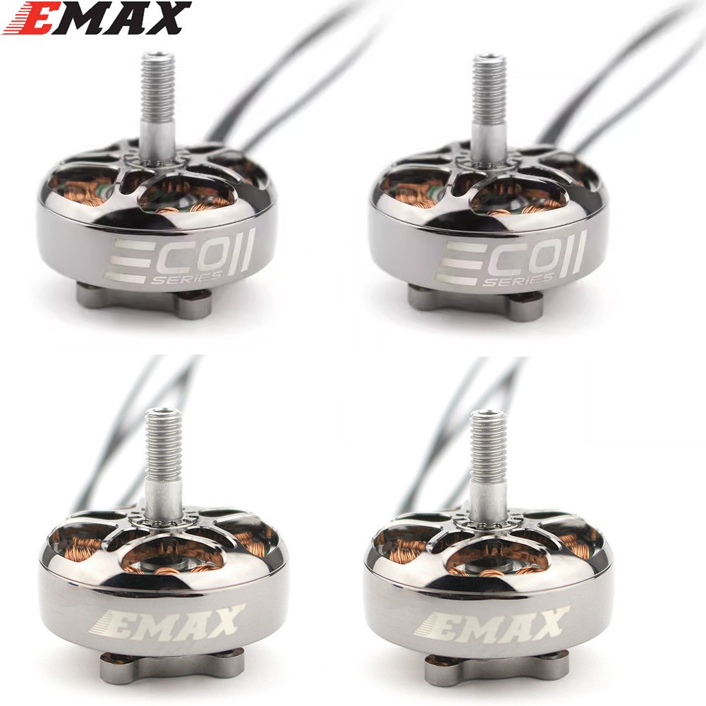 4x EMAX ECOII Series ECO II 2807 6S 1300KV 5S 1500KV 4S 1700KV Brushless Motor