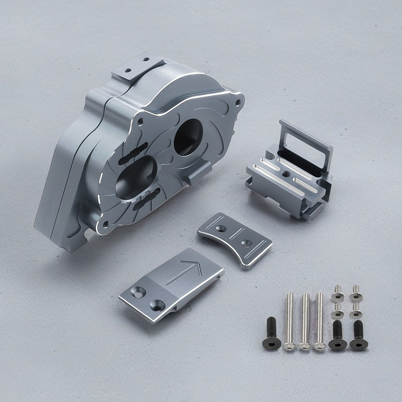 Motor Mount Gear Cover with 57T 0.8Mod Center Diff for Arrma 1/8 1/10 4S